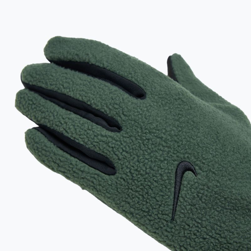 Női futókesztyű Nike One Therma-Fit Fleece vintage green/black 5