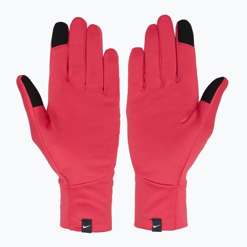 Női futókesztyű Nike Pacer Lightweight RG aster pink/aster pink/silver 3
