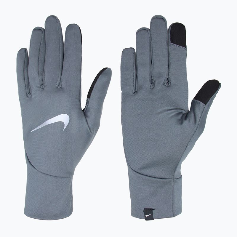 Férfi futókesztyű Nike Pacer Lightweight RG smoke grey/smoke grey/silver