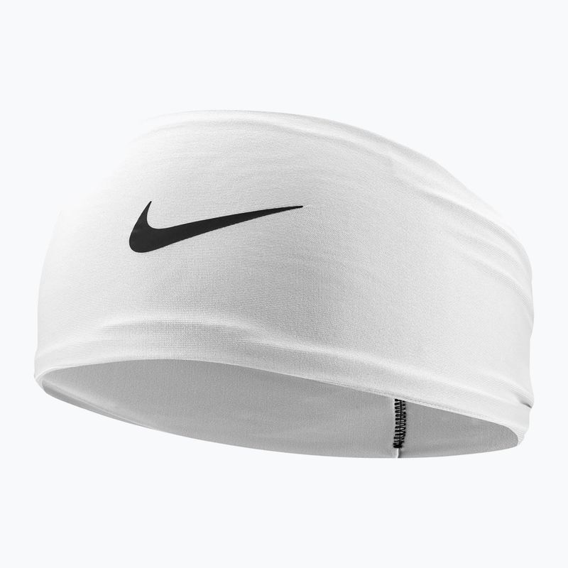 Nike Dri-Fit Fury Classic Classic széles fejpánt fehér/fekete/fekete