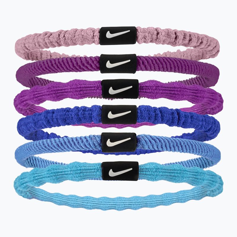 Nike Flex hajgumik 6 db elemi rózsaszín/bold bogyó/fehér