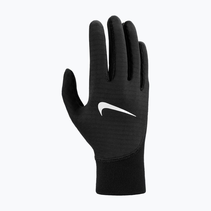 Nike Therma-Fit Pacer Sphere Midweight RG női futókesztyű fekete/fekete/ezüst 2