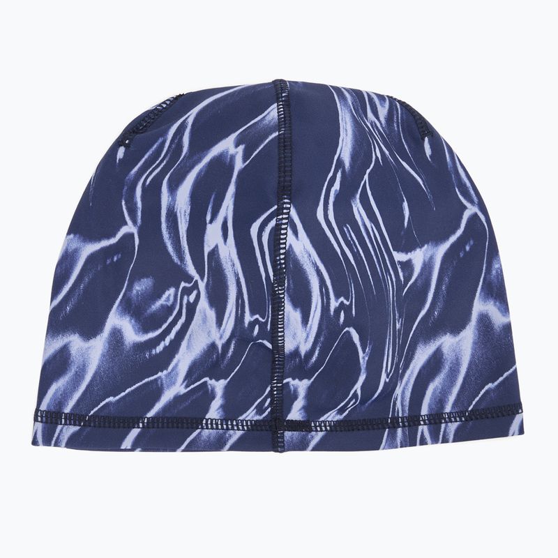 Nike Dri-Fit Peak Beanie nyomtatott kék üres/ezüst 2