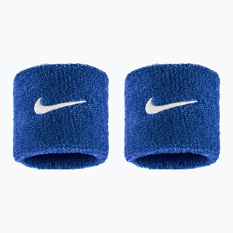 Frottír csuklópántok Nike Swoosh Classic Wristbands 2 db game royal/white