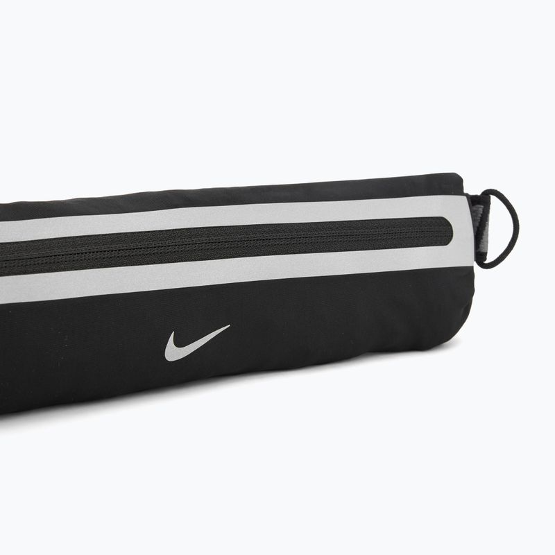 Nike Slim 4.0 futóöv fekete/fekete/ezüst 4
