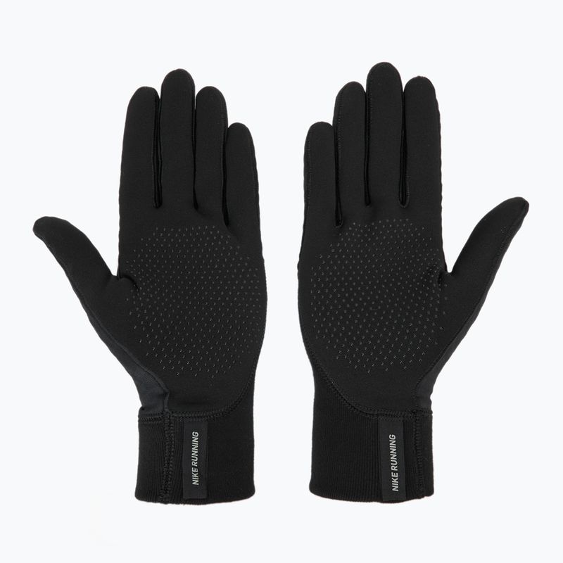 Férfi Nike Therma-Fit Pacer Sphere Midweight RG futókesztyű fekete/fekete/ezüst 3