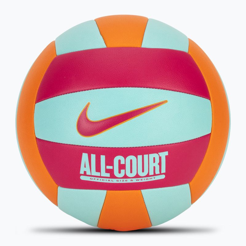 Röplabda Nike All Court Volleyball Bright Ceramic/Bleached Turq/Rush Pink méret 5