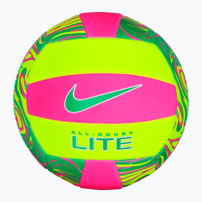 Röplabda Nike All Court Lite Volleyball hyper pink/volt/green shock méret 5