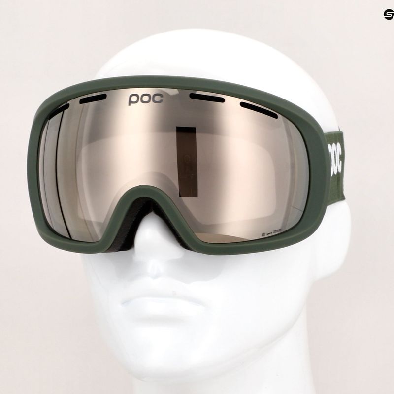 Síszemüveg POC Fovea epidote green/partly sunny ivory 10