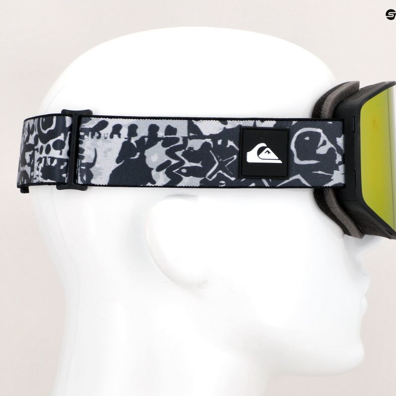 Quiksilver Storm S3 örökség / MI lila snowboard szemüveg 6