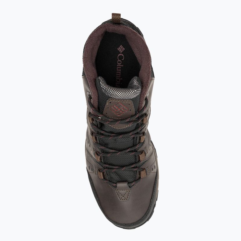 Columbia Woodburn II Chukka WP Omni-Heat férfi túrabakancs kordován/gránátvörös 6