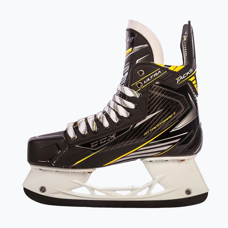 Férfi hokikorcsolya CCM Ultra Tacks SR D black 2