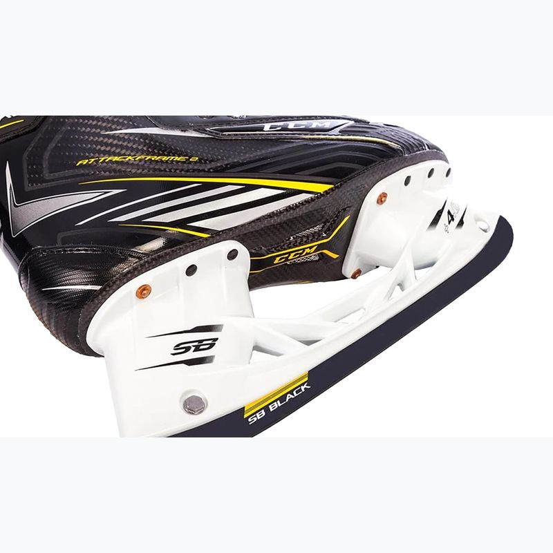 Férfi hokikorcsolya CCM Ultra Tacks SR D black 6