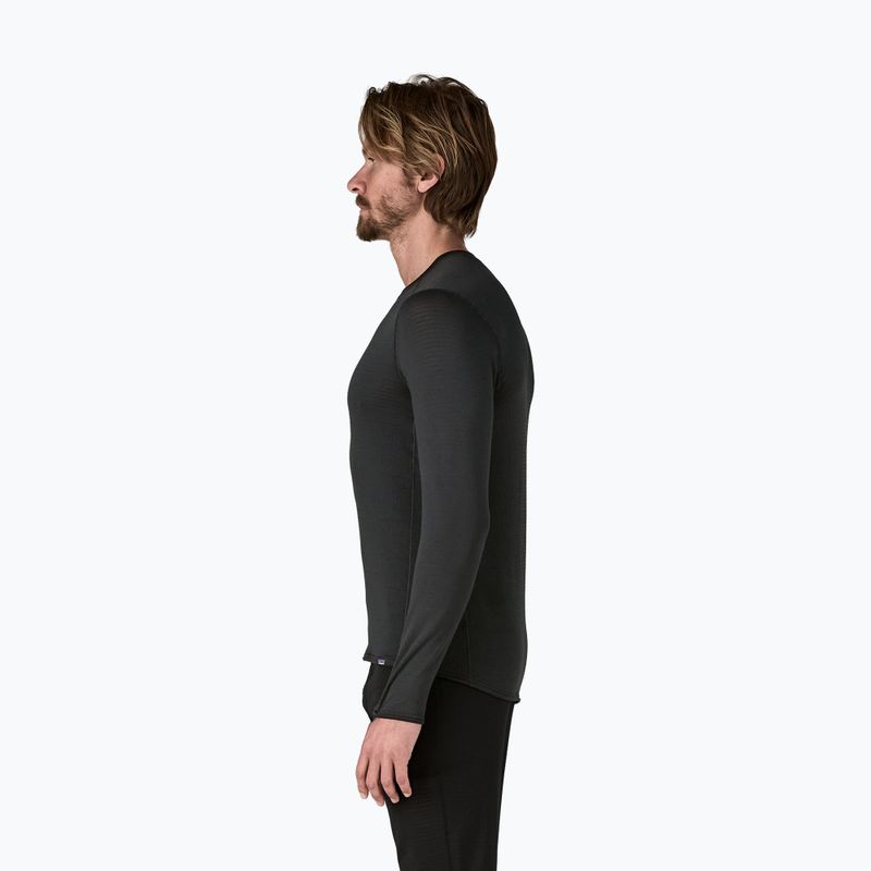 Férfi termoaktív felső Patagonia Cap Termal Weight Crew fekete 8