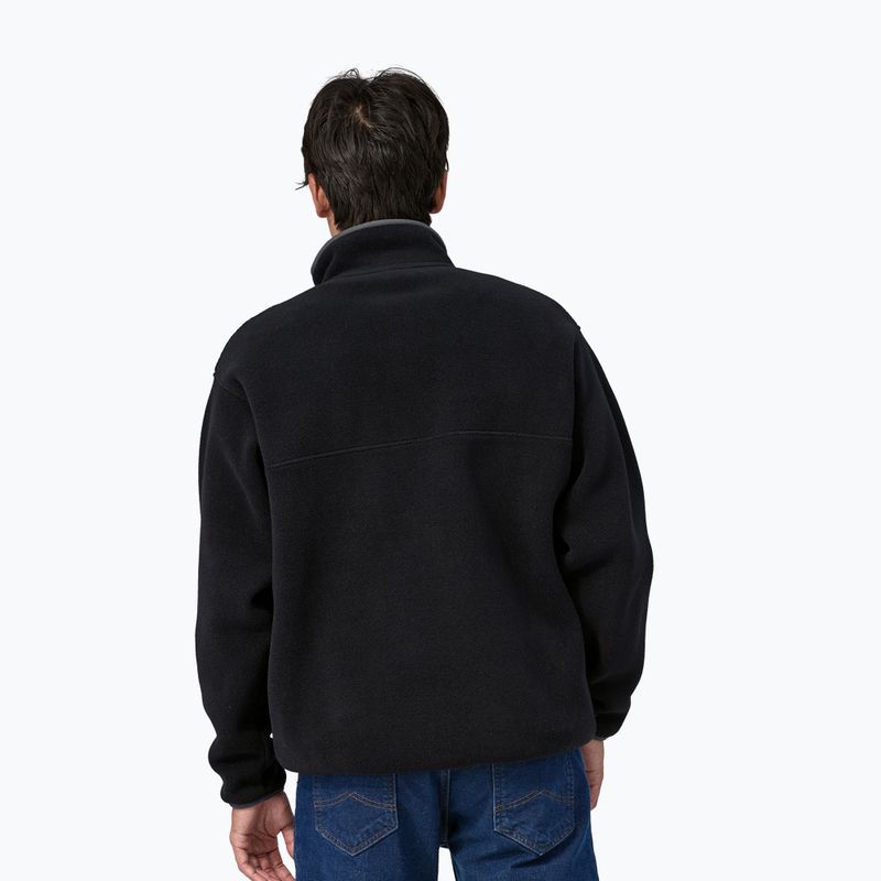 Férfi melegítőfelső Patagonia Synch Snap-T P/O black w/forge grey 2