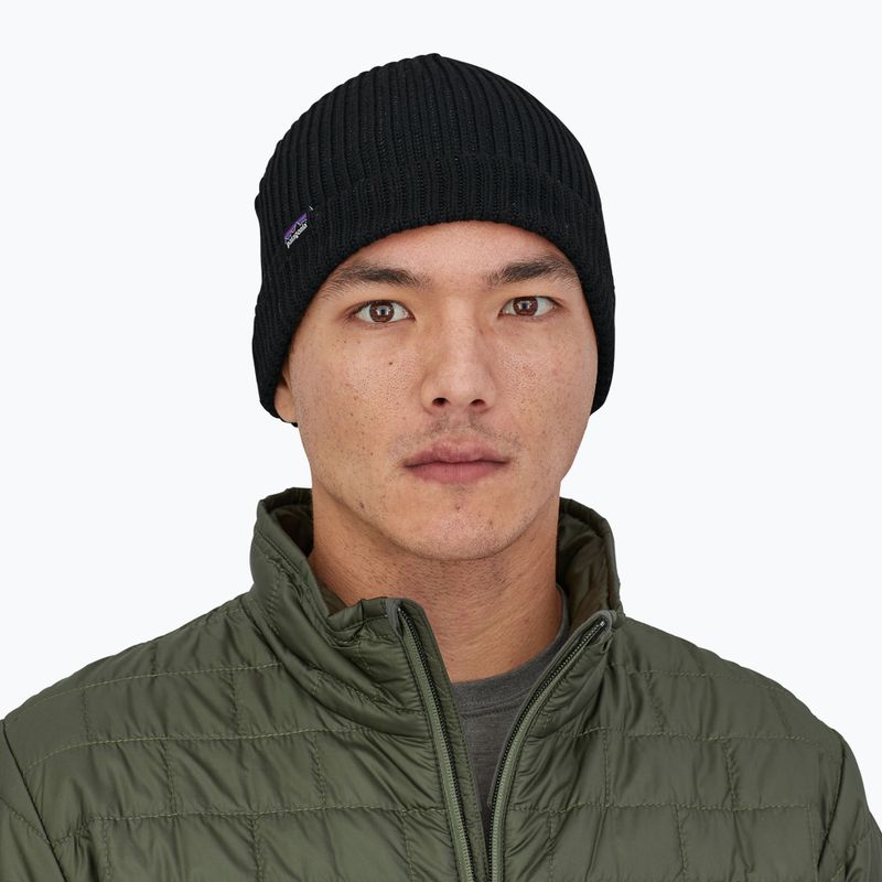 Téli sapka Patagonia Fishermans Rolled Beanie black 2
