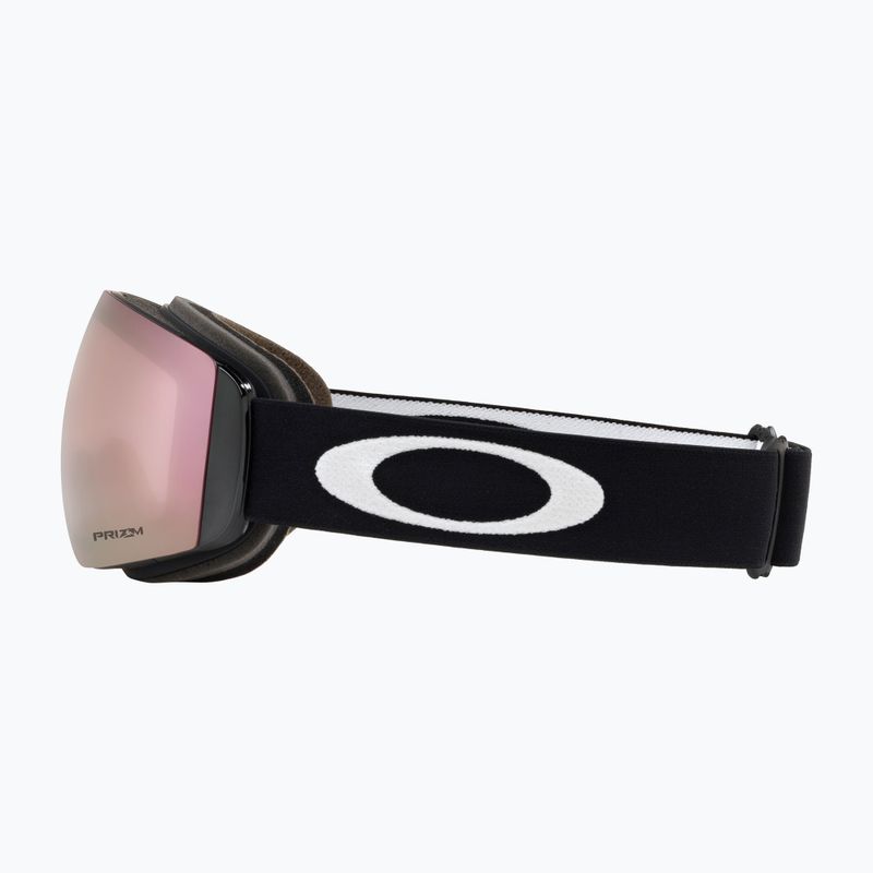 Oakley Flight Deck matt fekete/prizm snow hi rózsaszín síszemüveg 5
