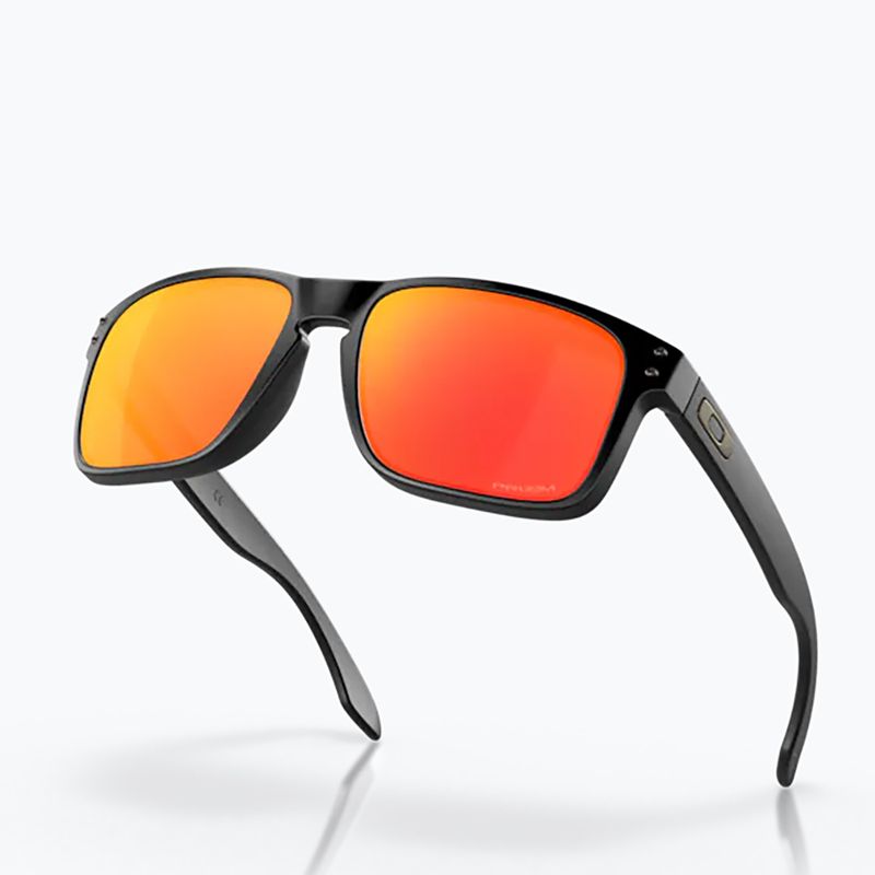 Oakley Holbrook matt fekete/prizm rubin napszemüveg 0OO9102-E255 9