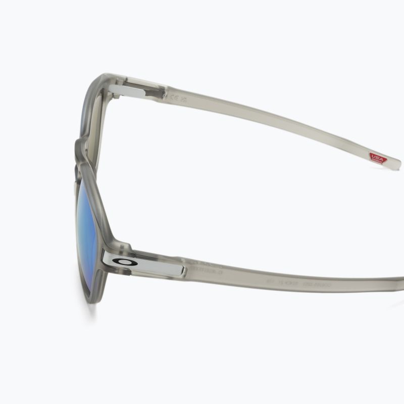 Oakley Latch matt szürke tinta/prizm zafír polarizált napszemüveg 4