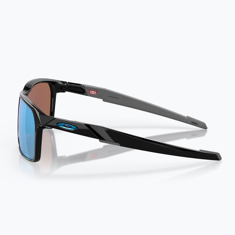 Oakley Portal X napszemüveg polírozott fekete/prizm mély víz polarizált 8