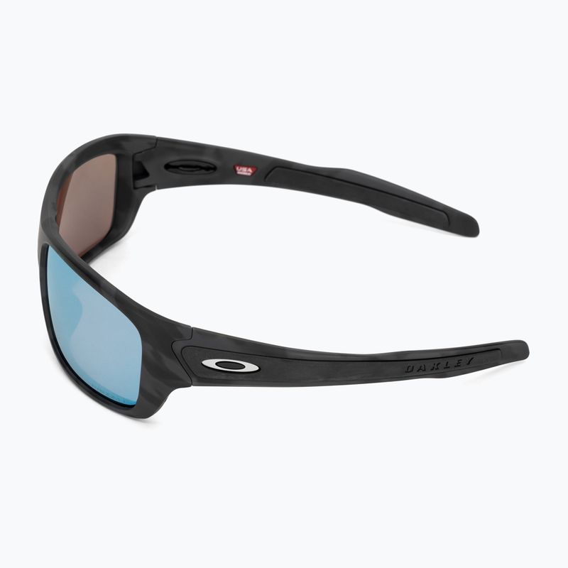 Oakley Turbine matt fekete terepszínű /prizm mély víz polarizált napszemüveg 4