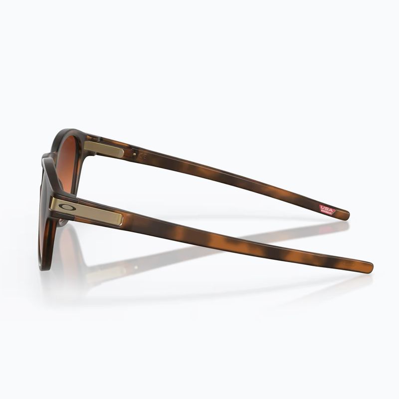 Oakley Latch matt barna teknőc/prizm barna gradiens napszemüveg 3