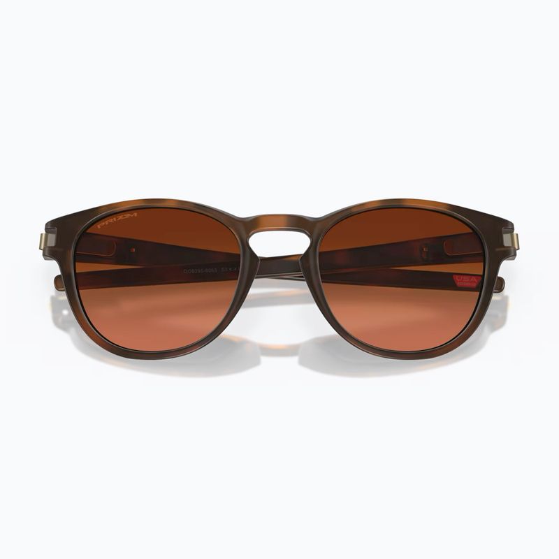 Oakley Latch matt barna teknőc/prizm barna gradiens napszemüveg 5