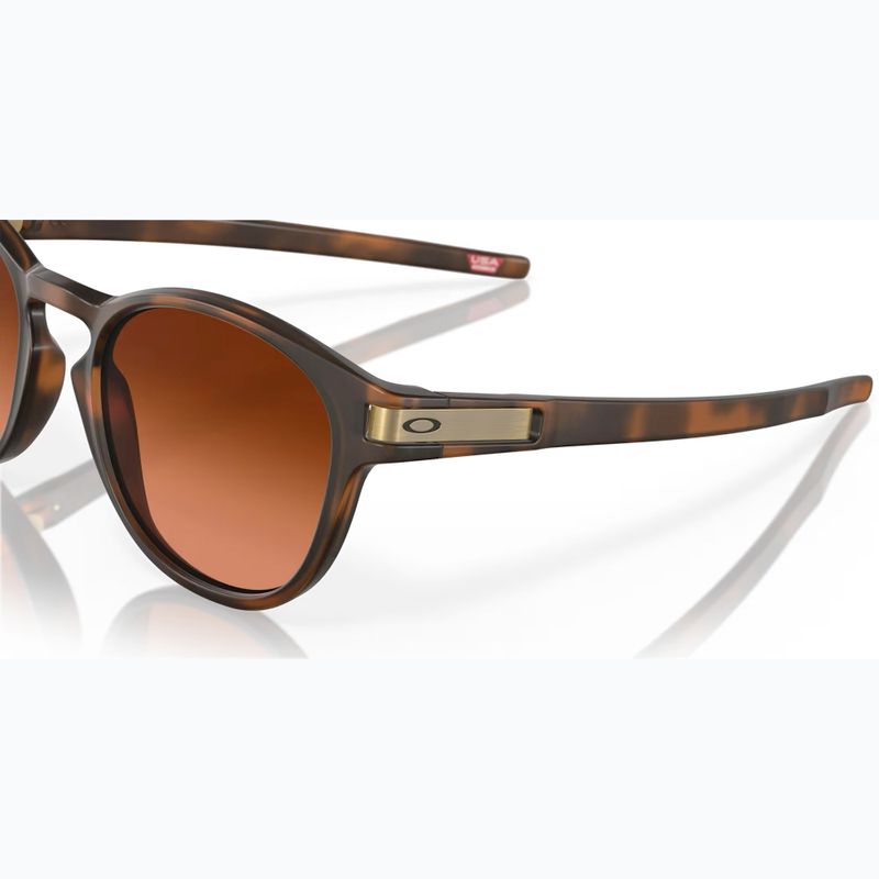Oakley Latch matt barna teknőc/prizm barna gradiens napszemüveg 6