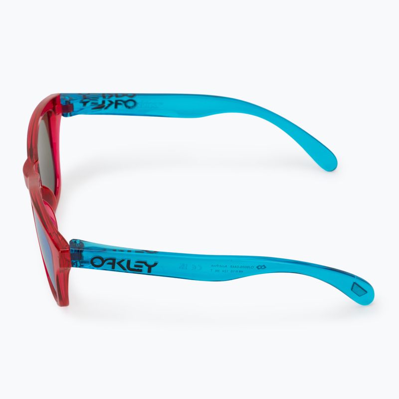 Oakley Frogskins XXS savas rózsaszín/prizm zafír gyermek napszemüveg 4