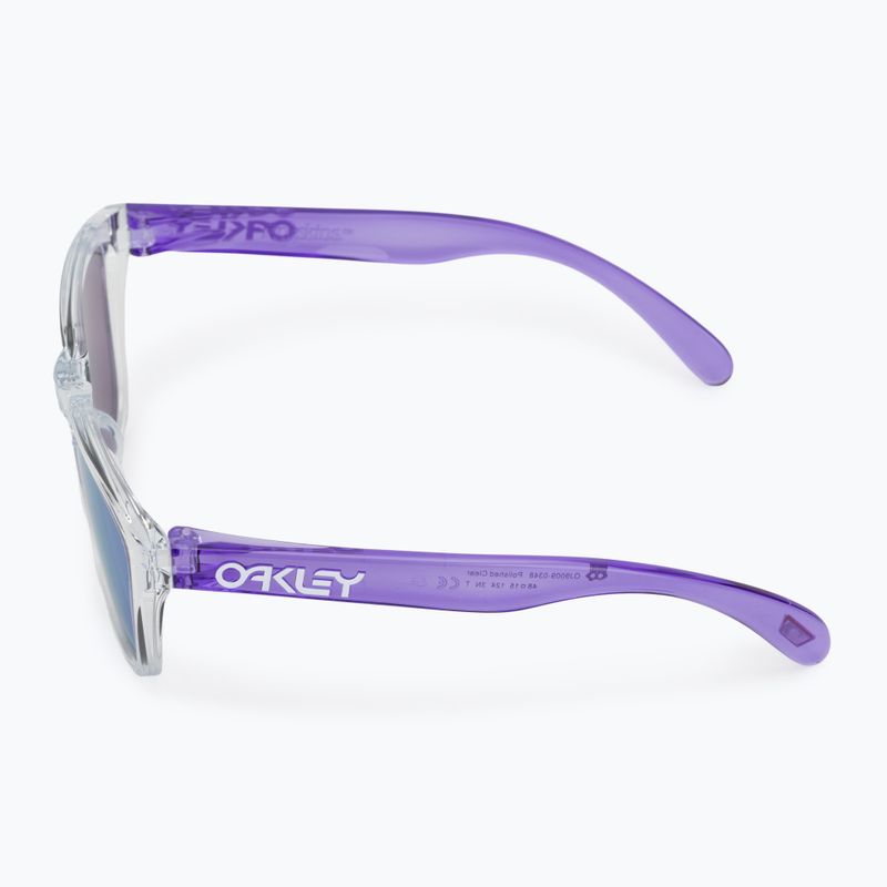 Oakley Frogskins XXS átlátszó/prizm lila gyermek napszemüveg 4