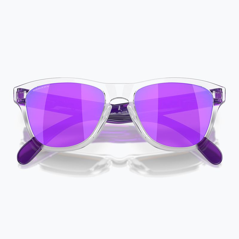 Oakley Frogskins XXS átlátszó/prizm lila gyermek napszemüveg 5