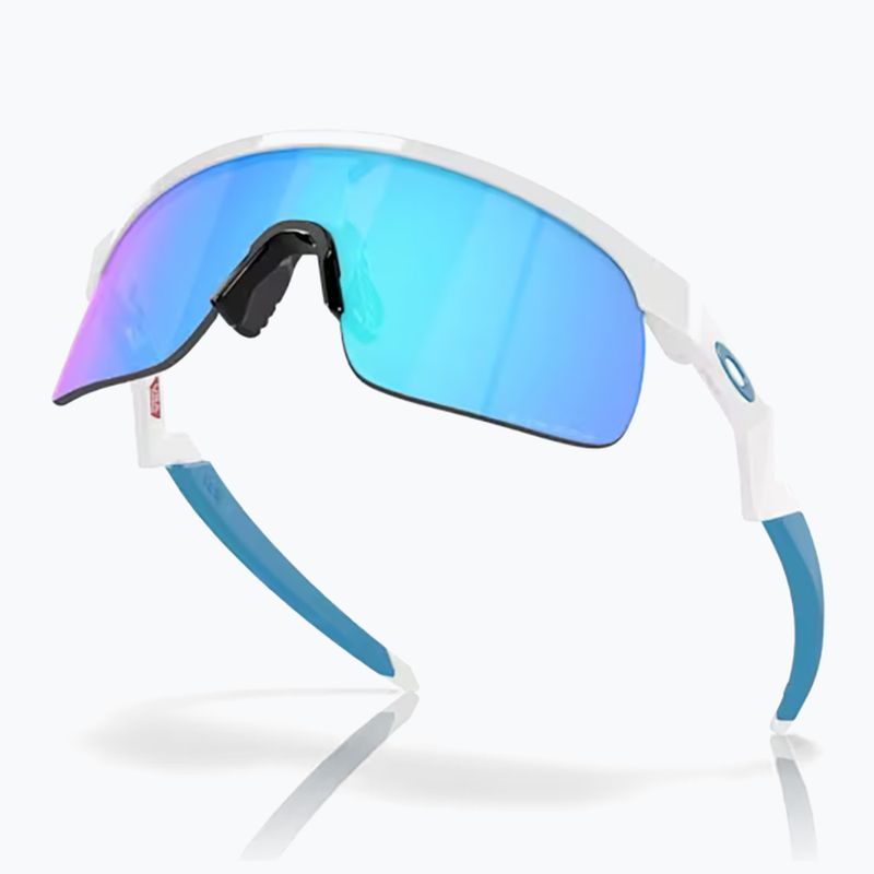 Napszemüveg dziecięce Oakley Resistor polished white/prizm sapphire 5