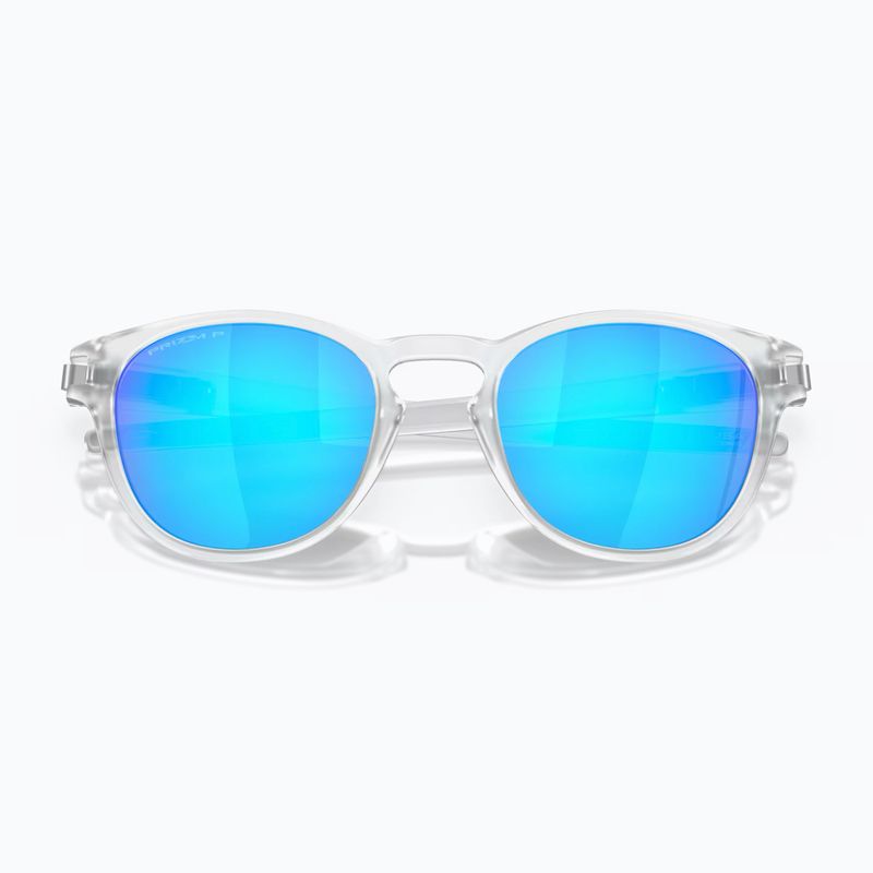 Oakley Latch matt átlátszó/prizm zafír polarizált napszemüveg 5