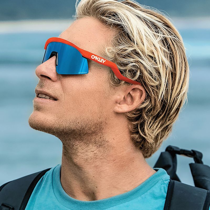 Oakley Hydra neon narancssárga/prizma zafír napszemüveg 12