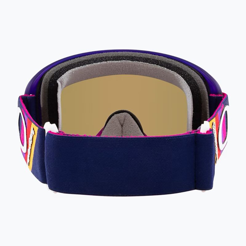Kerékpáros szemüveg Oakley O Frame 2.0 Pro MTB tld navy stripes/black ice iridium 7