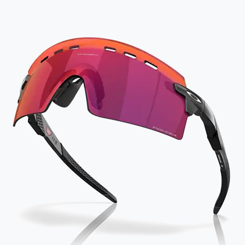 Oakley Encoder Strike Strike Vented matt fekete/prizm közúti kerékpáros szemüveg 0OO9235 8