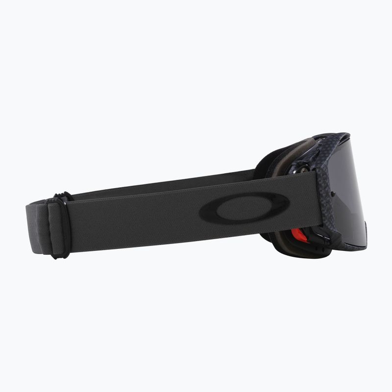 Kerékpáros szemüveg Oakley Airbrake MTB carbon fiber/light grey 2