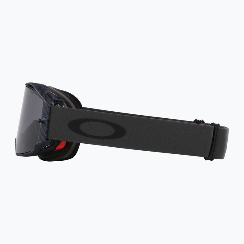 Kerékpáros szemüveg Oakley Airbrake MTB carbon fiber/light grey 6
