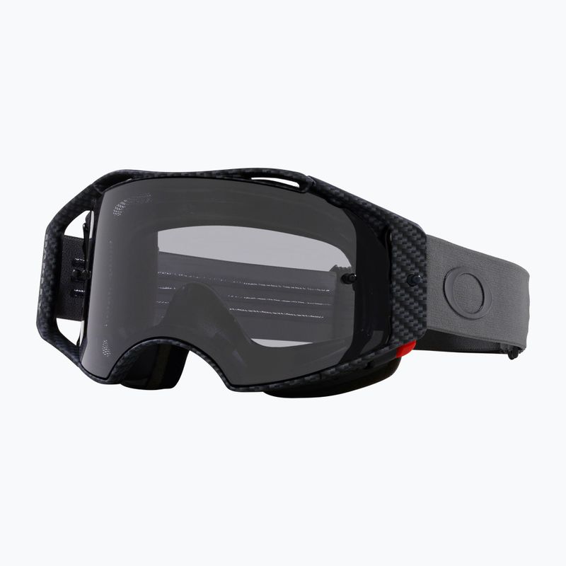 Kerékpáros szemüveg Oakley Airbrake MTB carbon fiber/light grey 7