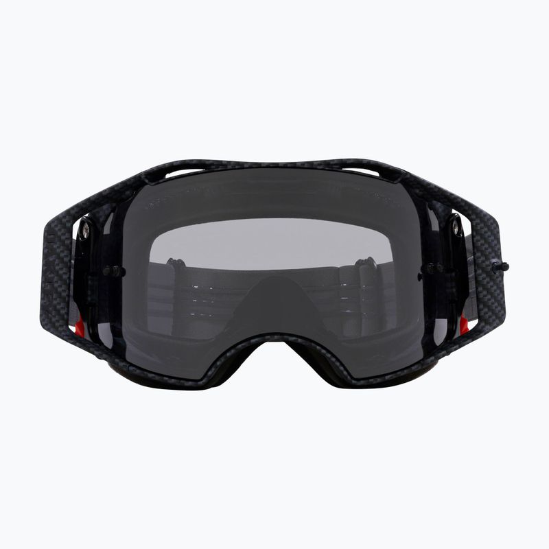 Kerékpáros szemüveg Oakley Airbrake MTB carbon fiber/light grey 8