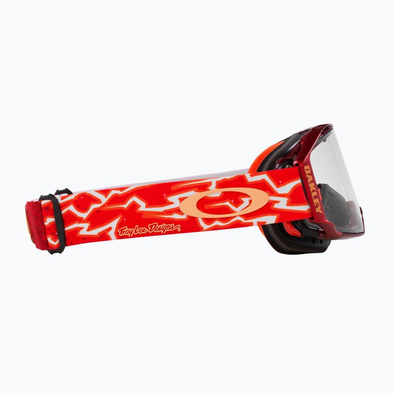 Kerékpáros szemüveg Oakley Airbrake MTB tld red lightning/clear 2