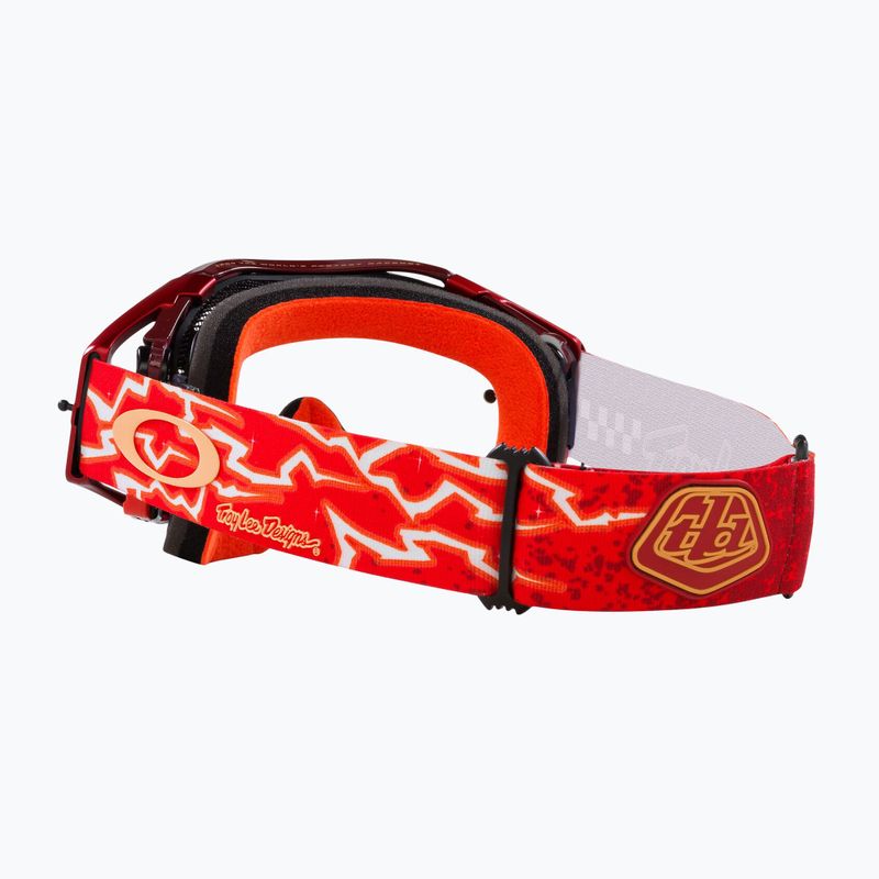 Kerékpáros szemüveg Oakley Airbrake MTB tld red lightning/clear 5