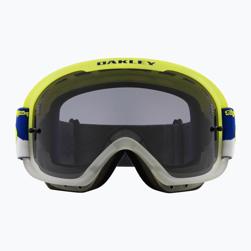 Oakley O Frame 2.0 Pro MTB kerékpáros szemüveg tld kék szárnyak/sötét szürke 2