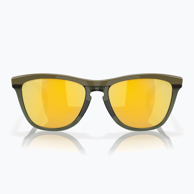Oakley Frogskins Range sötét ecset/prizm 24k polarizált napszemüveg 6
