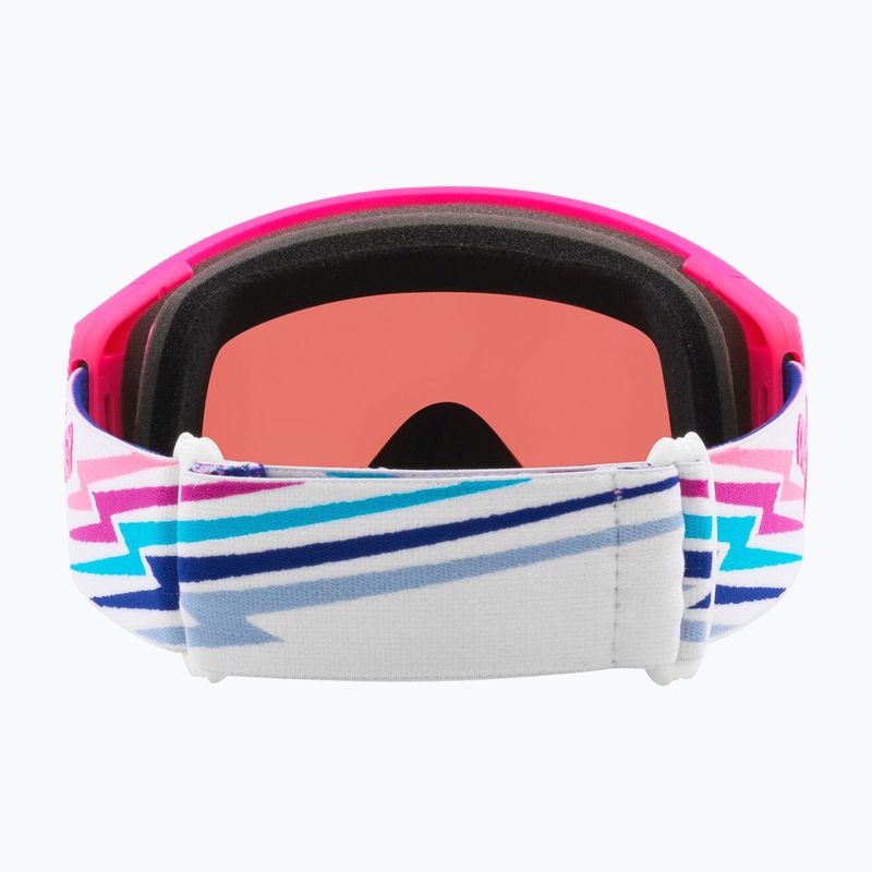 Síszemüveg Oakley Flight Tracker M white bolt/prizm snow sapphire iridium 3
