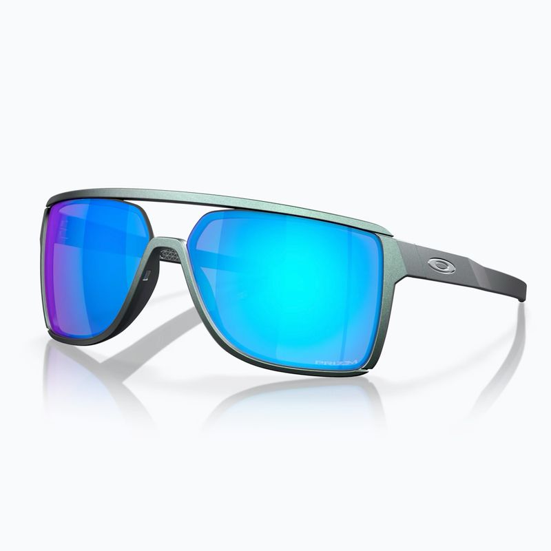 Oakley Castel matt ezüst/kék colourshift/prizm zafír napszemüveg