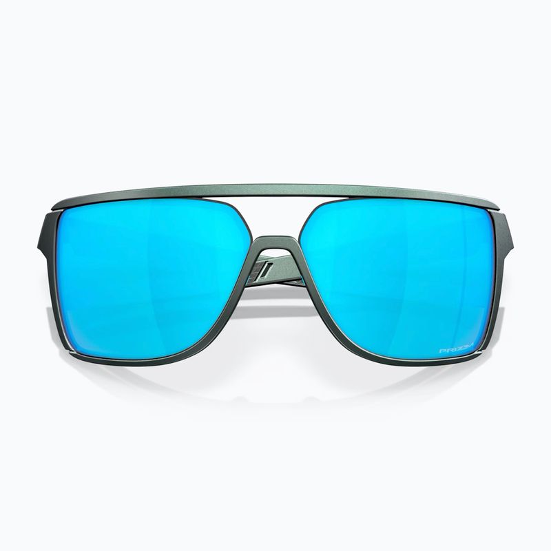 Oakley Castel matt ezüst/kék colourshift/prizm zafír napszemüveg 5