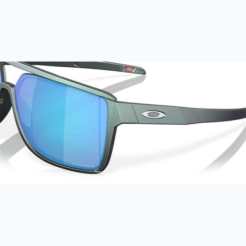 Oakley Castel matt ezüst/kék colourshift/prizm zafír napszemüveg 6