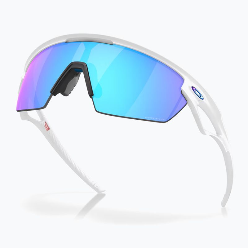 Napszemüveg Oakley Sphaera matte white/prizm sapphire polarized 4