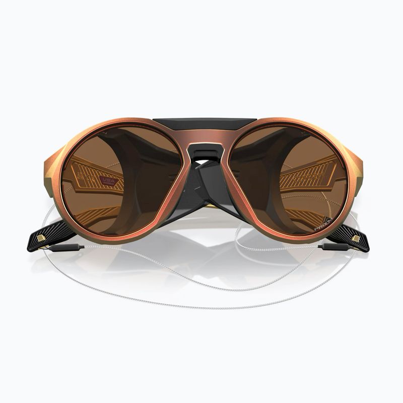 Oakley Clifden matt piros arany színváltós/prizm bronz napszemüveg 5